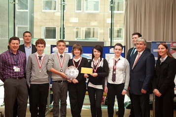 2012 Young Set Ambassadors winners, St David's Roman Catholic High School, Dalkeith, Midlothian