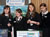 Pupils from Tynecastle High School presenting their energy project and working live model