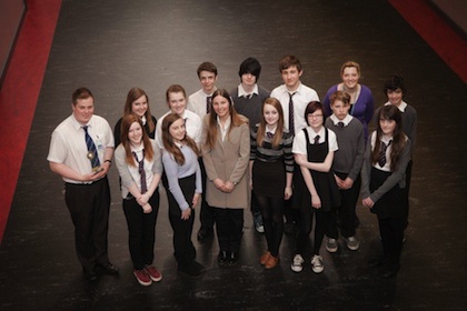 2013 Young Set Ambassadors winners, St David's Roman Catholic High School, Dalkeith, Midlothian