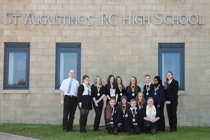 2013 Young SET Ambassadors runners up - St Augustine's Roman Catholic High School, Edinburgh