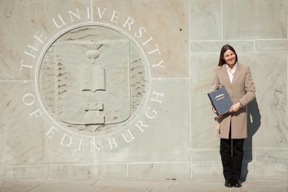 Professor Lothian at the University of Edinburgh