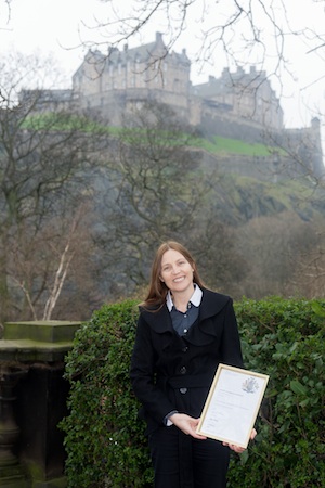 Professor Lothian becomes a Fellow of the Royal Society of Chemistry